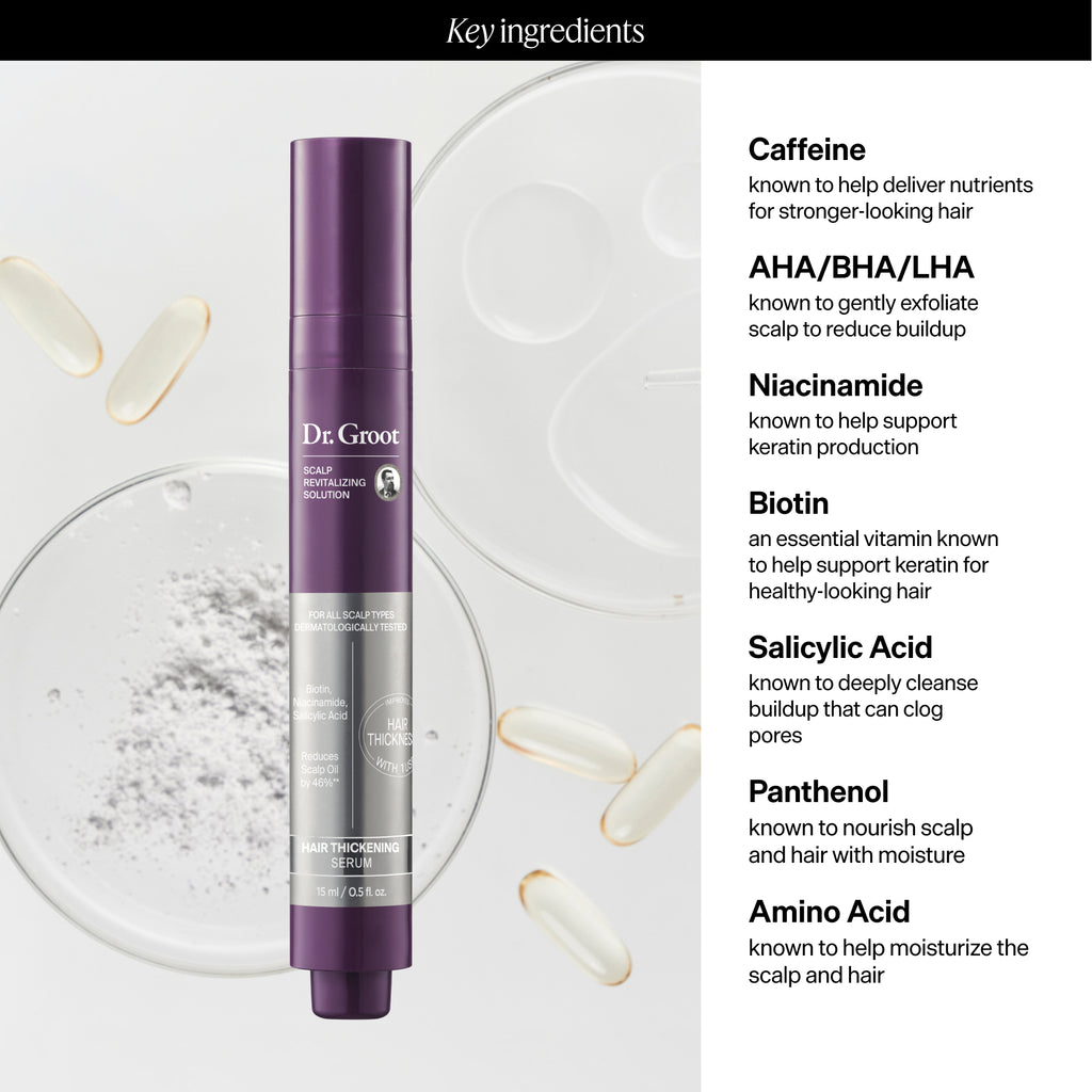 Scalp Revitalizing Solution Hair Thickening Roll On Serum