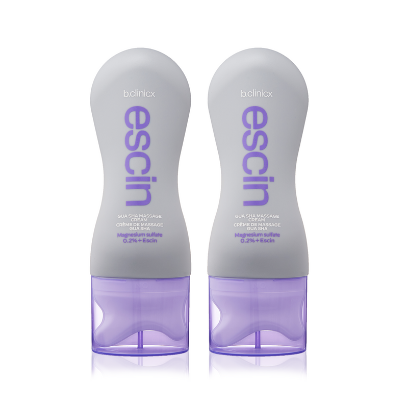 Magnesium+Escin Body Gua Sha Massage Cream 2-Pack