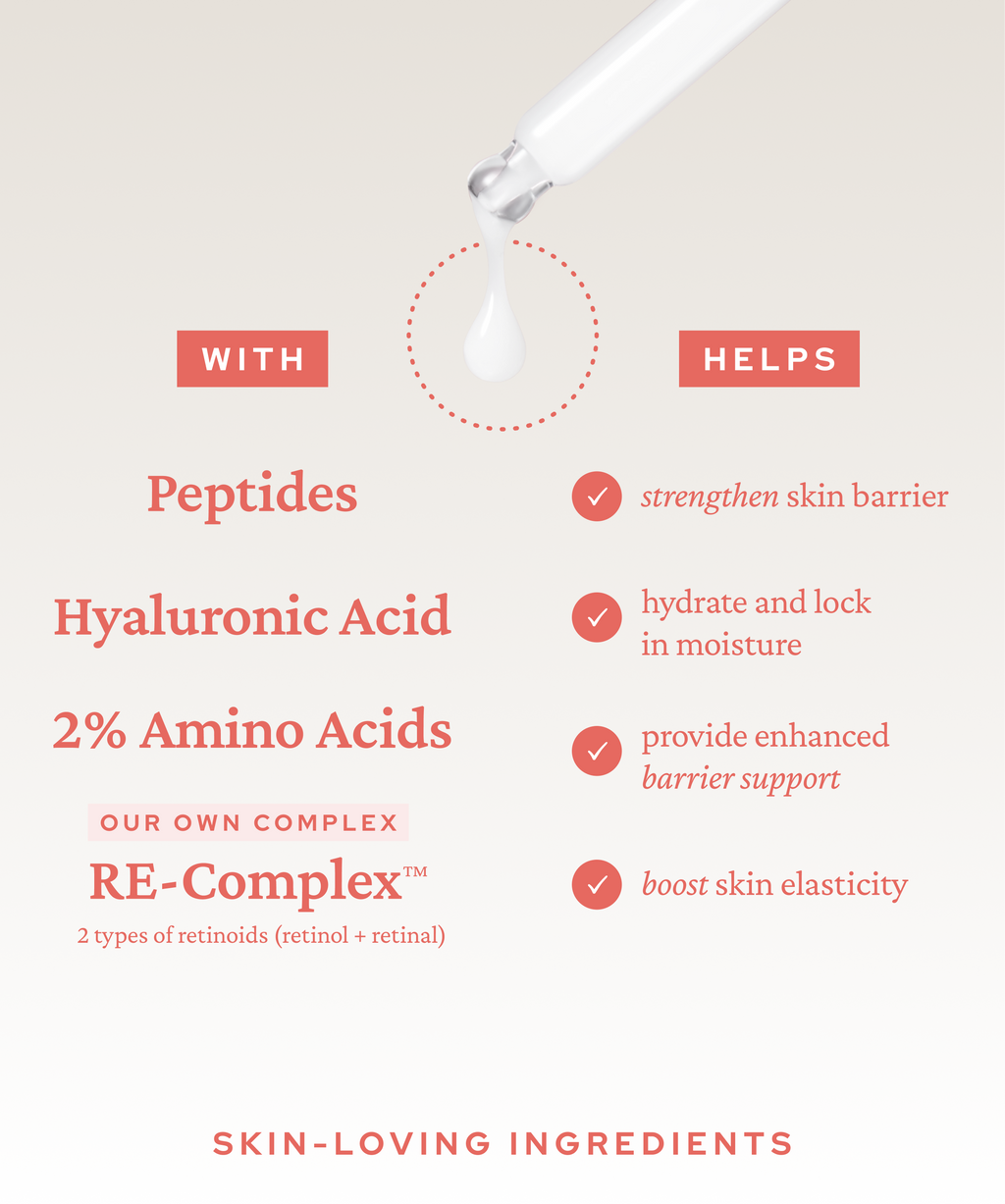 Super Drops Retinol & Peptide Barrier Serum
