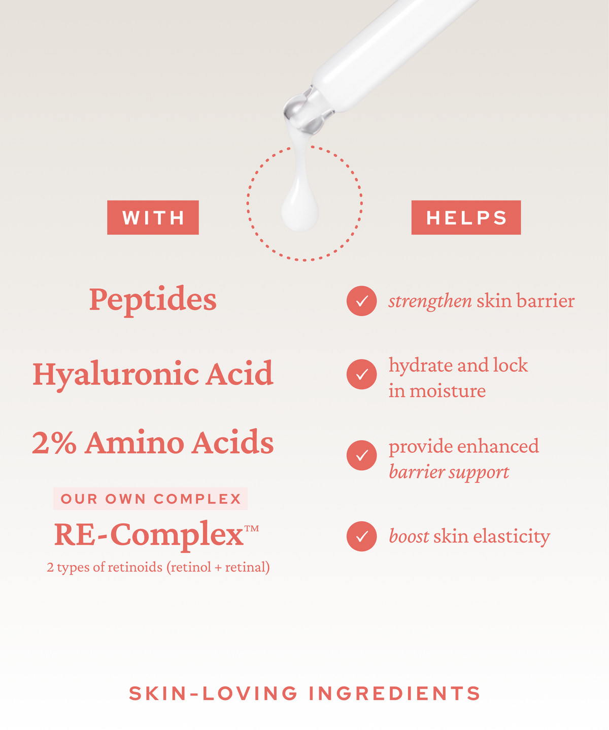 Super Drops Retinol & Peptide Barrier Serum
