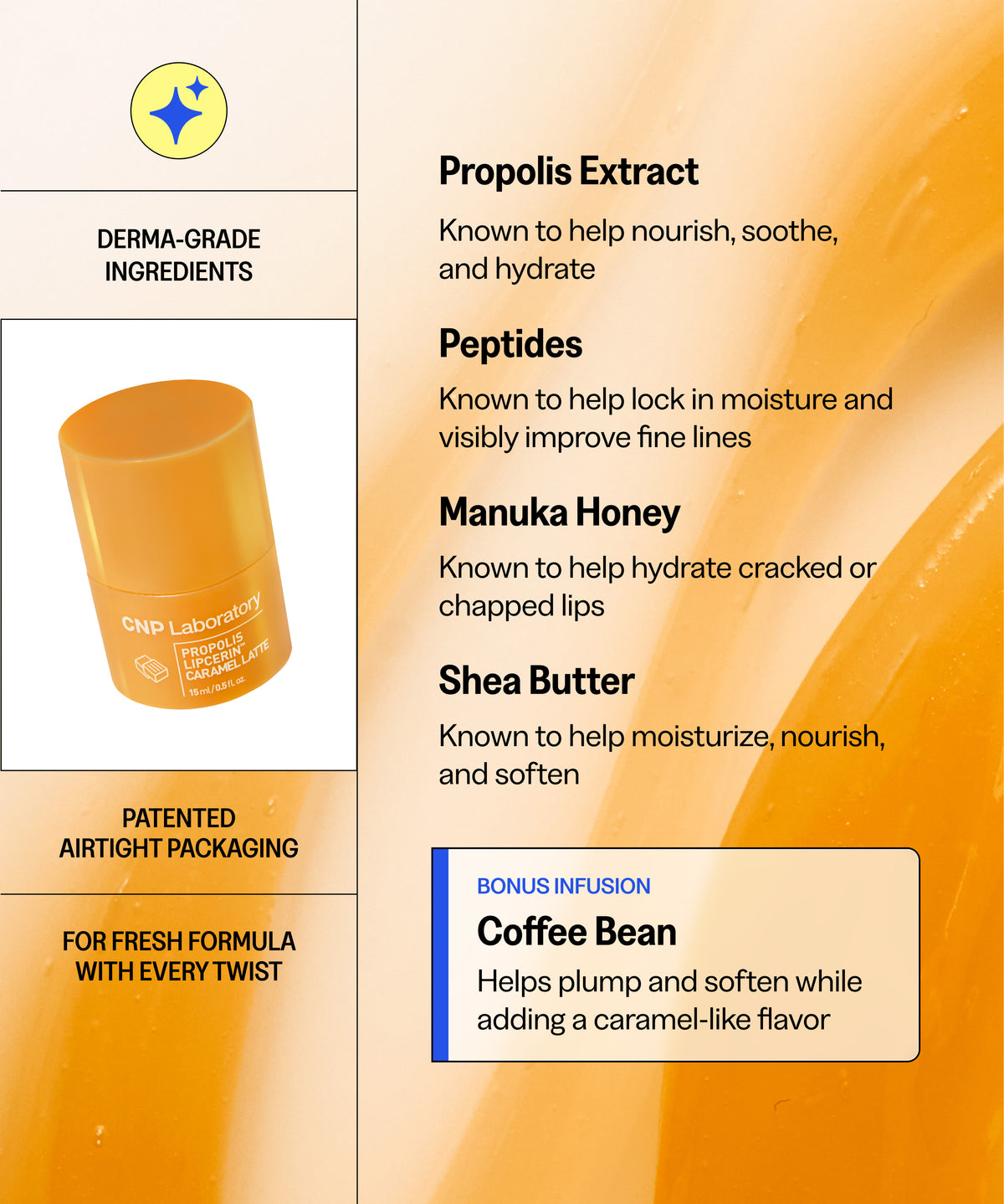 Propolis Lipcerin™ Café Edition -  Caramel Latte