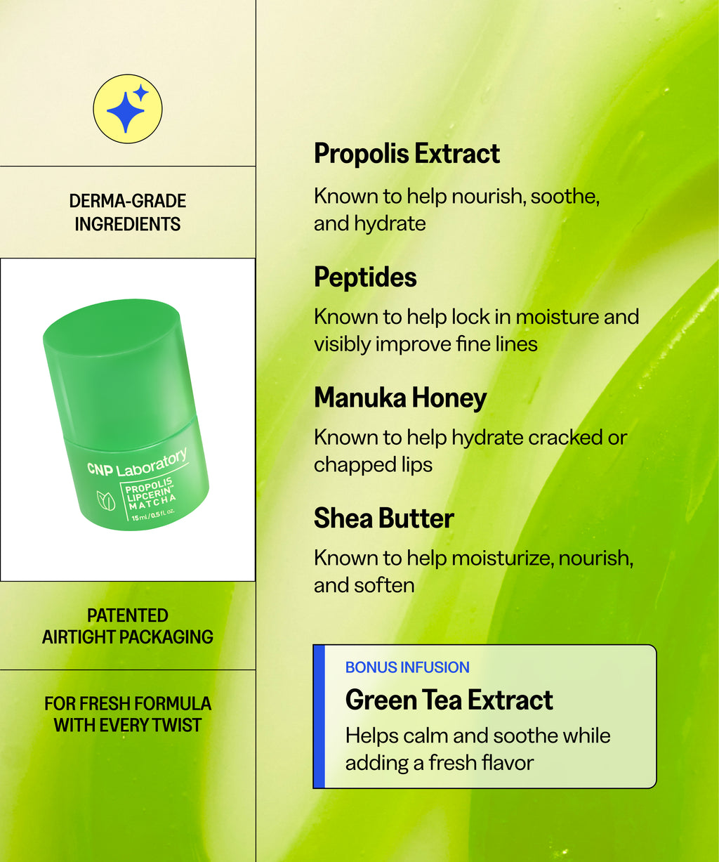 Propolis Lipcerin™ Café Edition - Matcha
