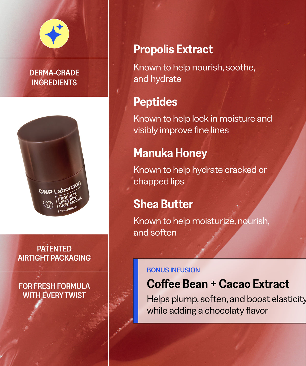 Propolis Lipcerin™ Café Edition - Caffé Mocha