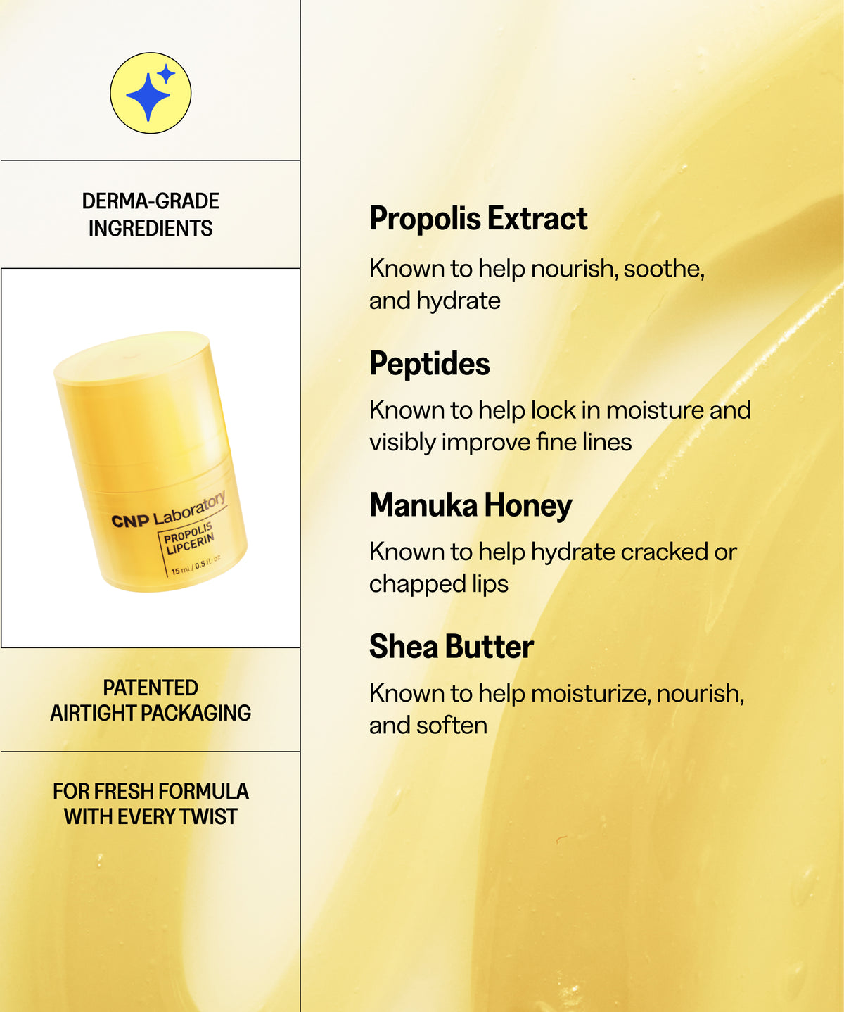Propolis Lipcerin™ - Honey Lip Butter