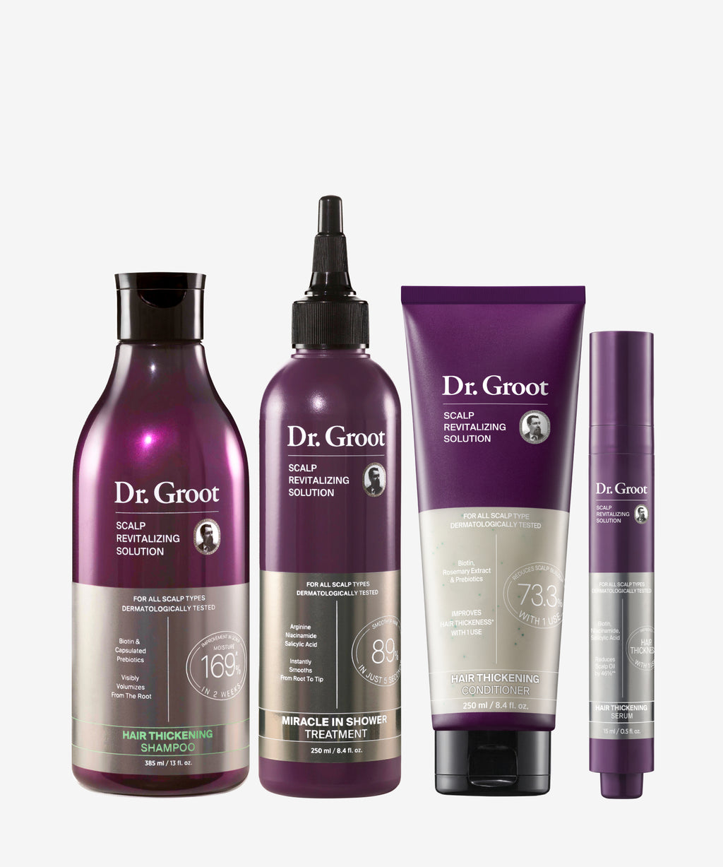Scalp Revitalizing Solution Complete Set to Reduce Hair Loss