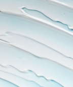 A close up on smears of belif Aqua Bomb Cica Cream – Stress Shooter 25mL