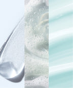 belif Jelly Skin bundle silo: Aqua Bomb Eye Gel, Jelly Cleanser and Aqua BombTexture