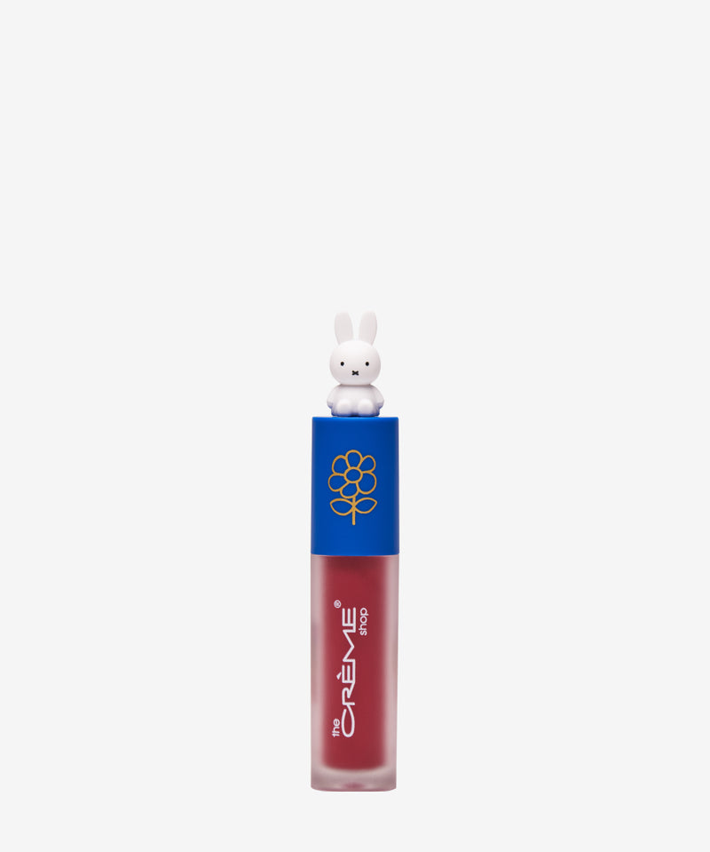 The Crème Shop Miffy Glossy Lip Stain in Berry Bestie - K-beauty hydrating lip tint.