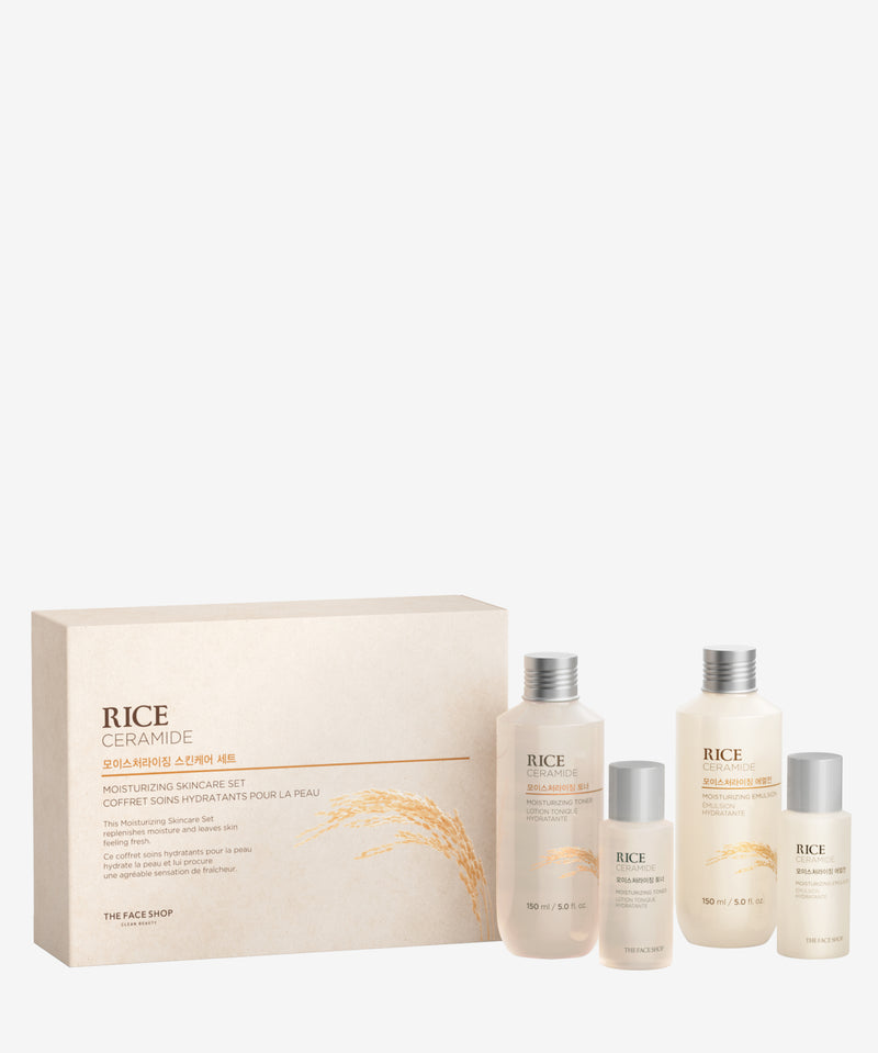 Rice Ceramide Moisturizing Skincare Set