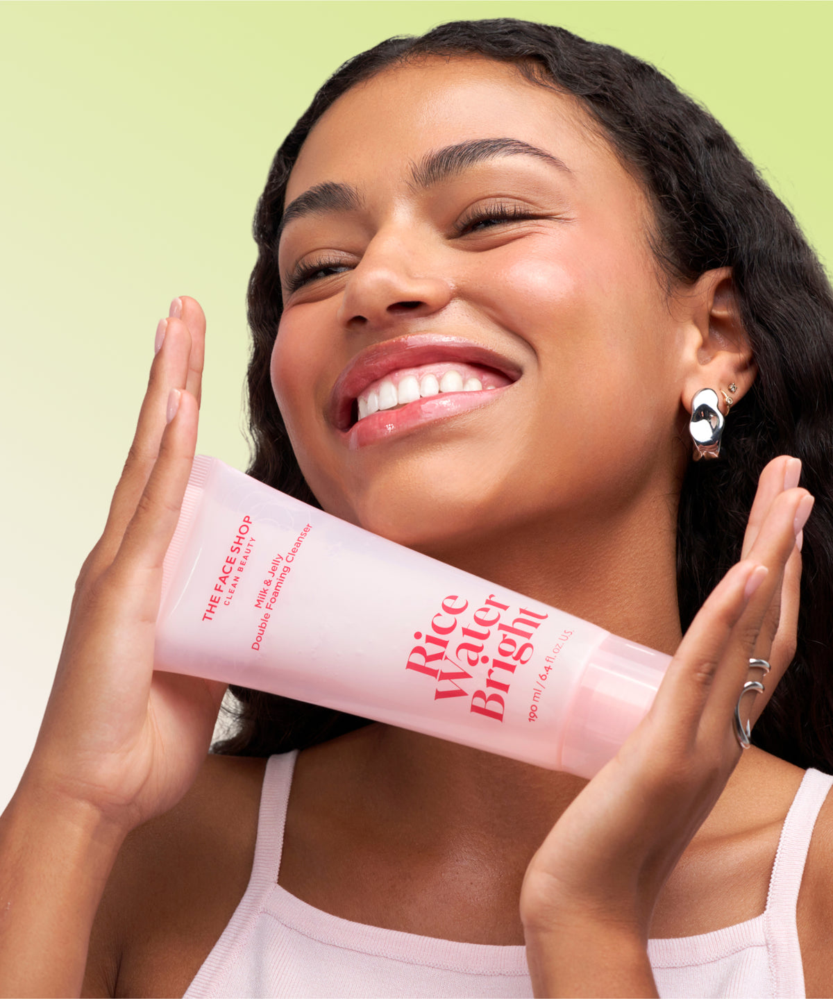 Rice Water Bright Milk & Jelly Double Cleanser