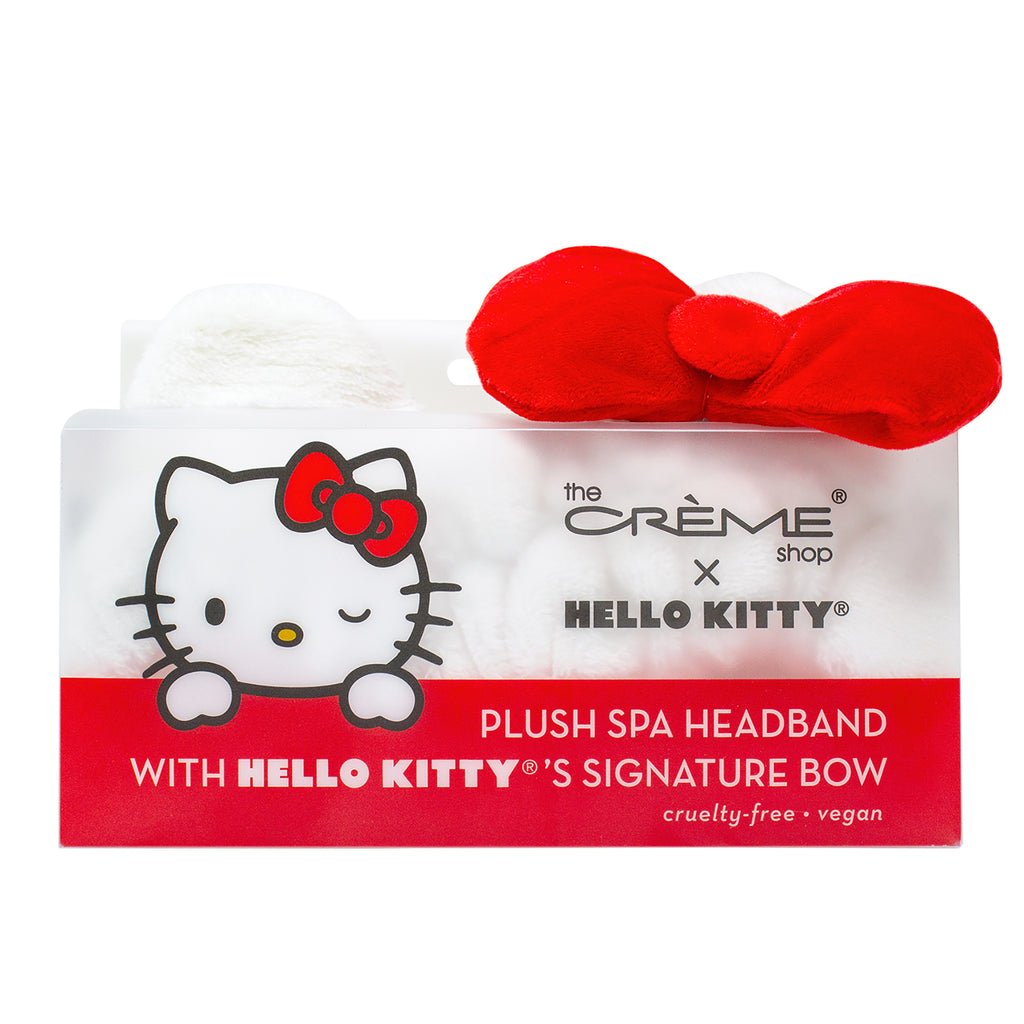 Plush Spa Headband with Hello Kitty's® Signature Bow