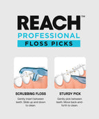 Professional Floss Picks Mint 90ct