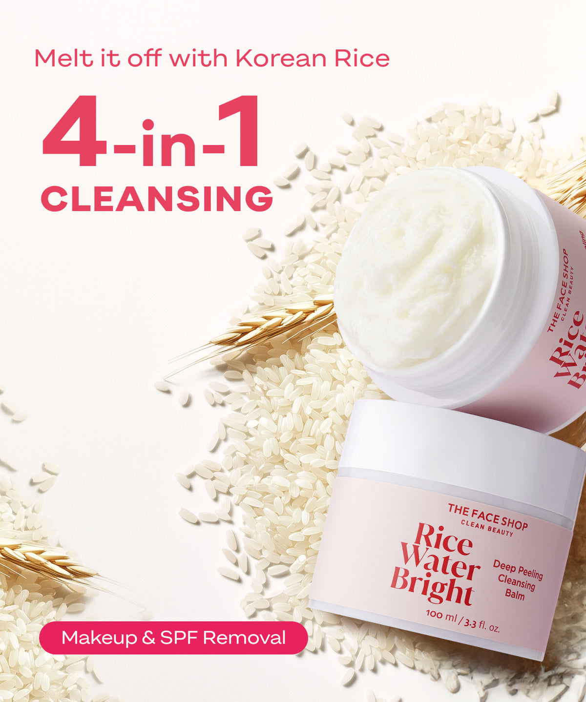 Rice Water Bright Deep Peeling Cleansing Balm