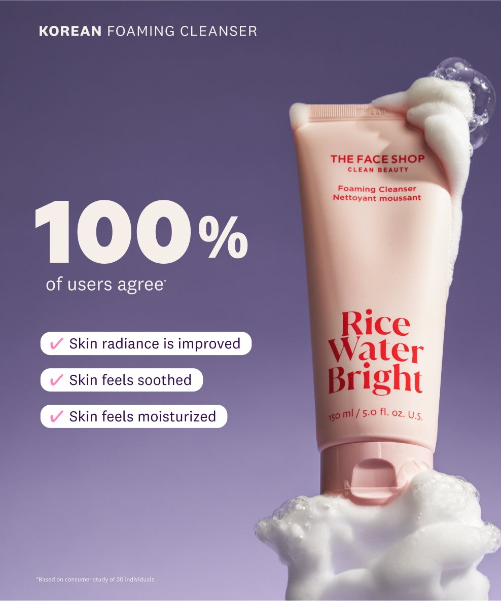 Rice Water Bright Foaming Cleanser