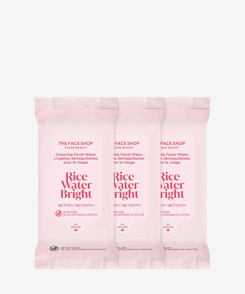 Rice Water Bright Cleansing Wipes On-the-Go Bundle