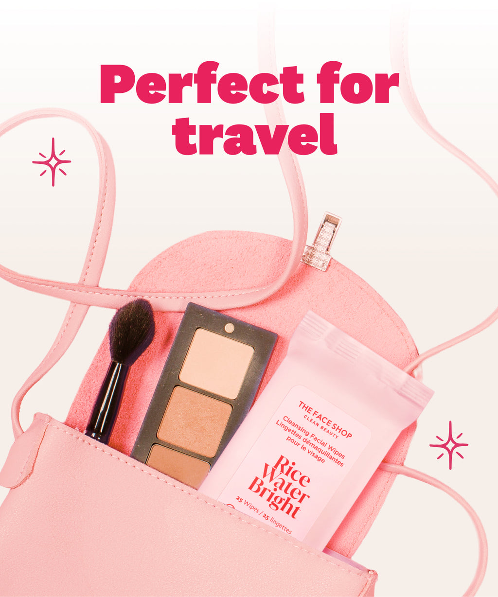 Rice Water Bright Cleansing Wipes On-the-Go Bundle