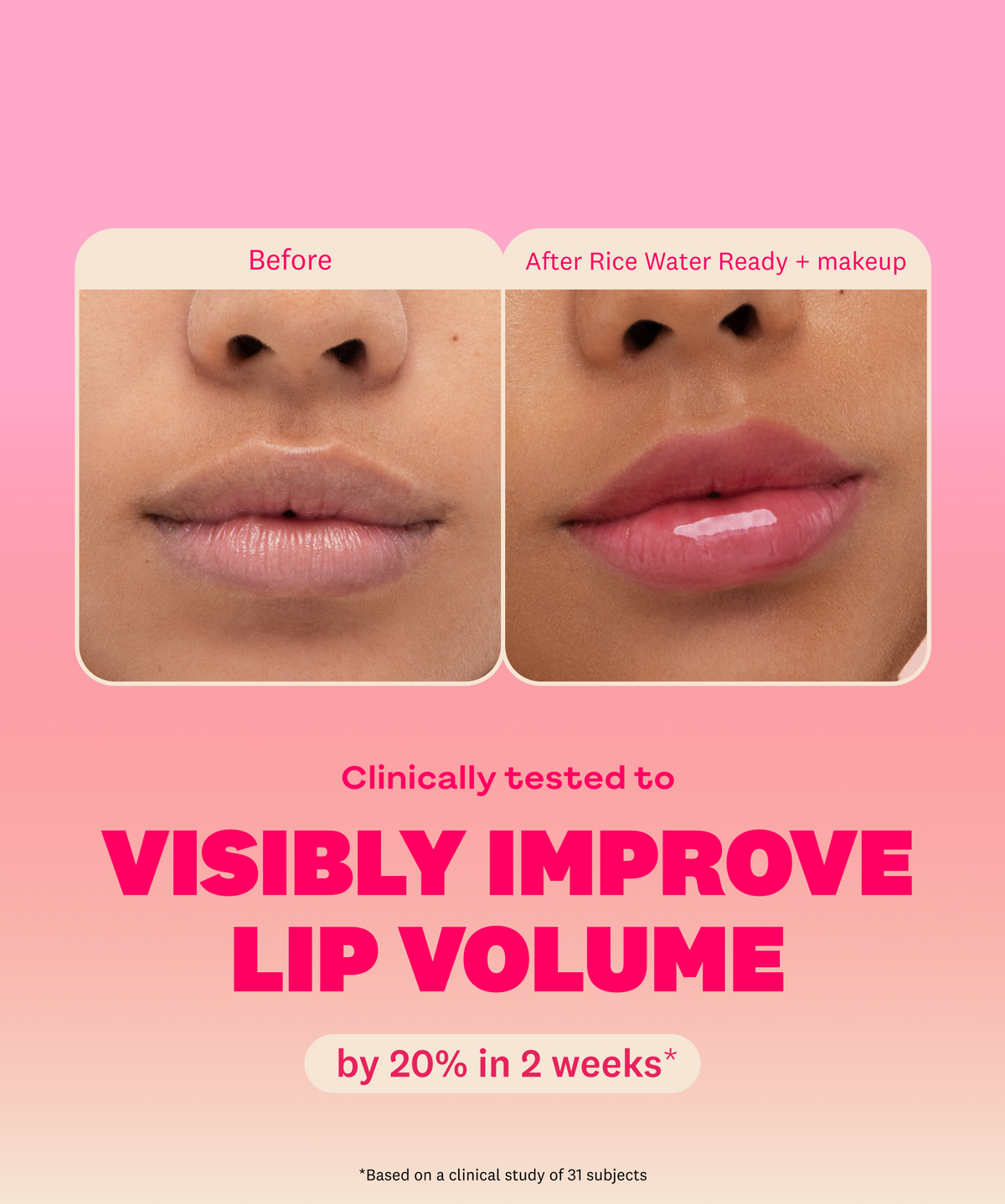 Rice Water Ready Glowy Lip Serum