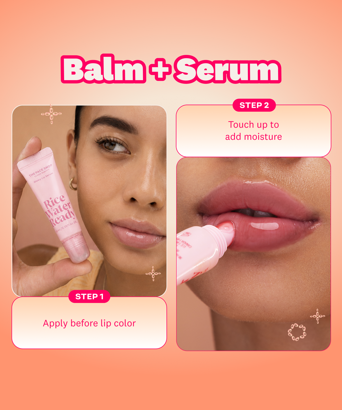 Rice Water Ready Glowy Lip Serum