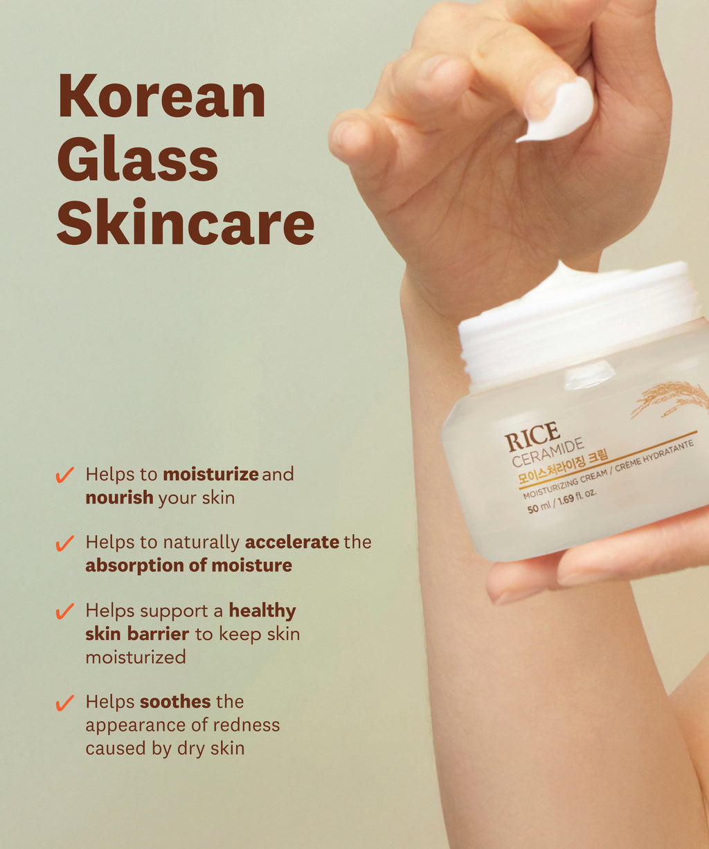 Rice Ceramide Moisturizing Cream