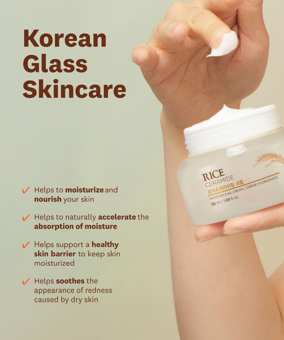 Rice Ceramide Moisturizing Cream