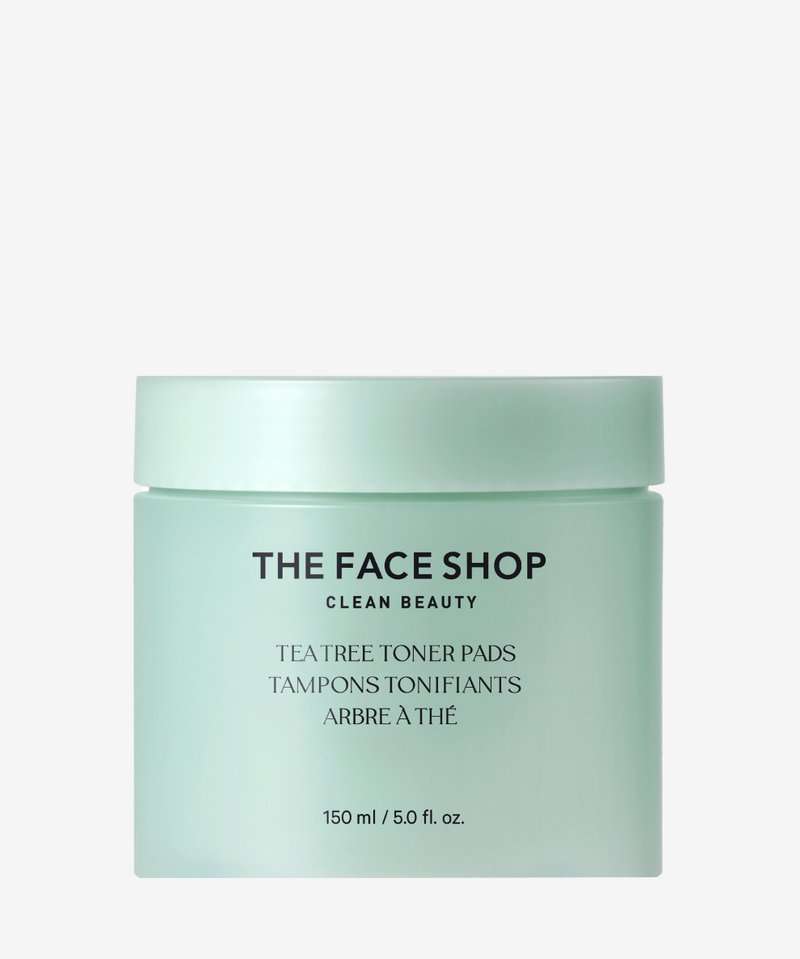 An image of The Face Shop Tea Tree Toner Pads jar.