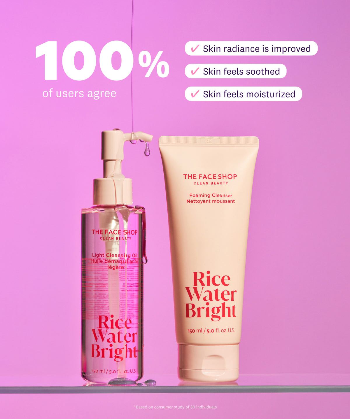 Rice Water Bright Ultimate Makeup Removal Trio + FREE Travel Kit