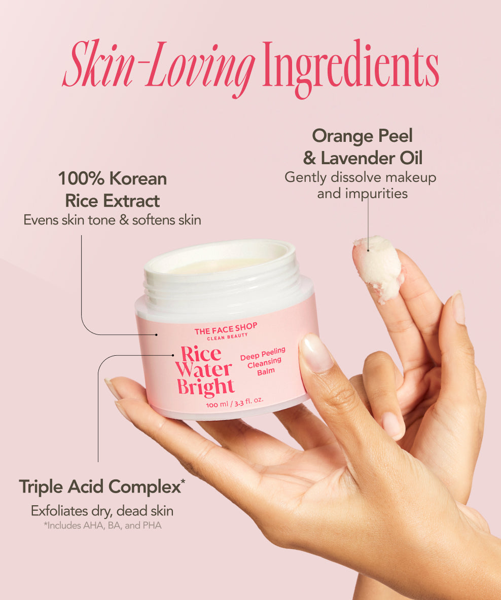 Rice Water Bright Deep Peeling Cleansing Balm