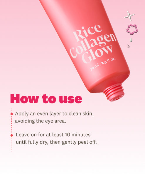 Rice Collagen Glow PDRN Wrapping Mask