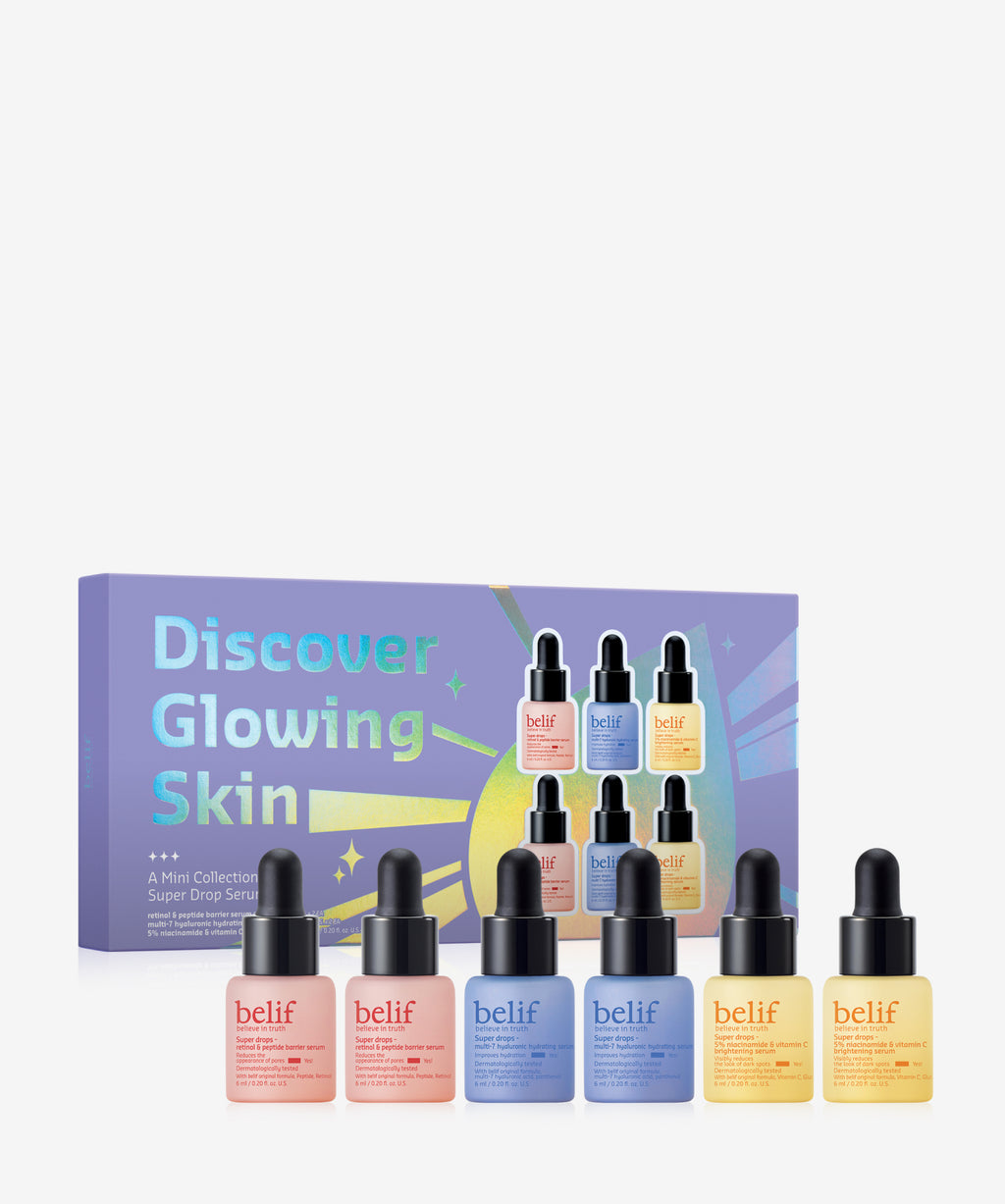 Super Drops Discover Glowing Skin Mini Kit