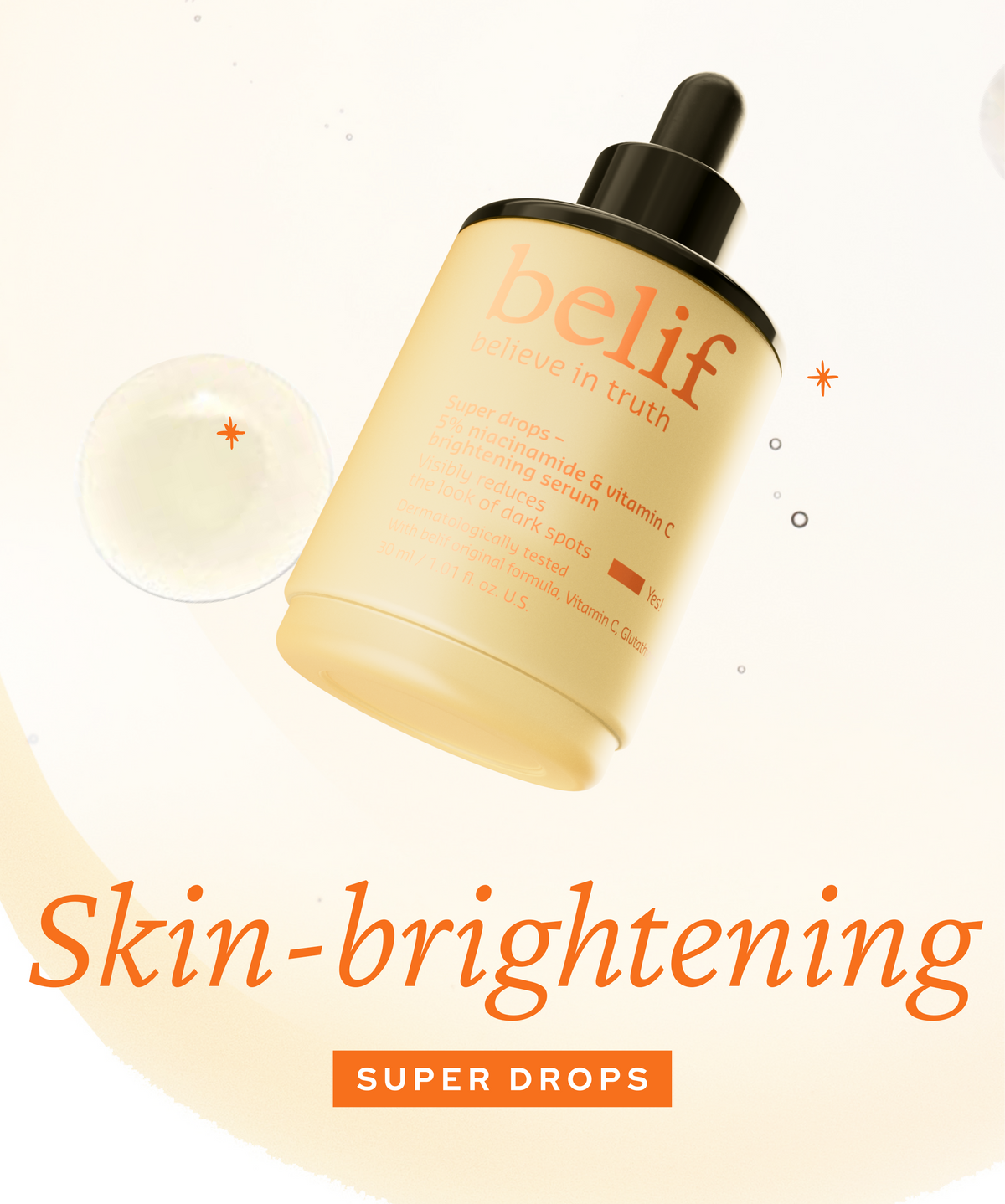 Super Drops 5% Niacinamide & Vitamin C Brightening Serum