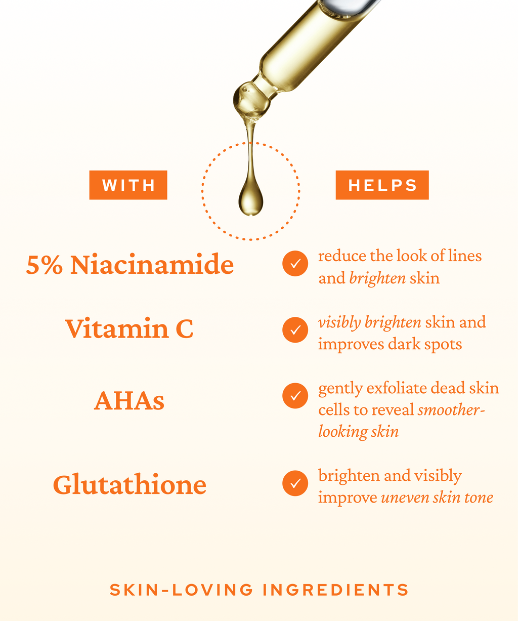 Super Drops 5% Niacinamide & Vitamin C Brightening Serum