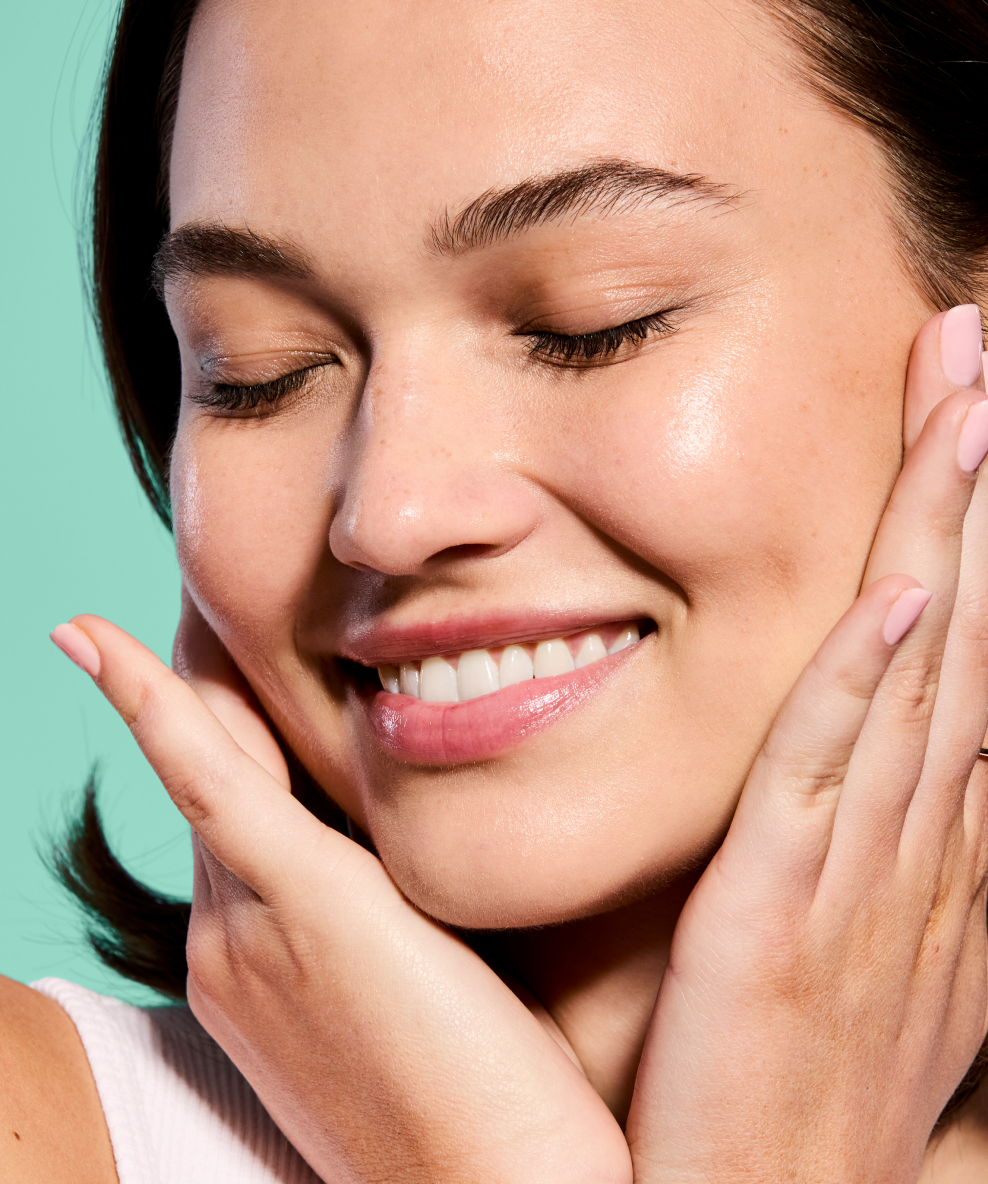 A model image shown after mask is removed.