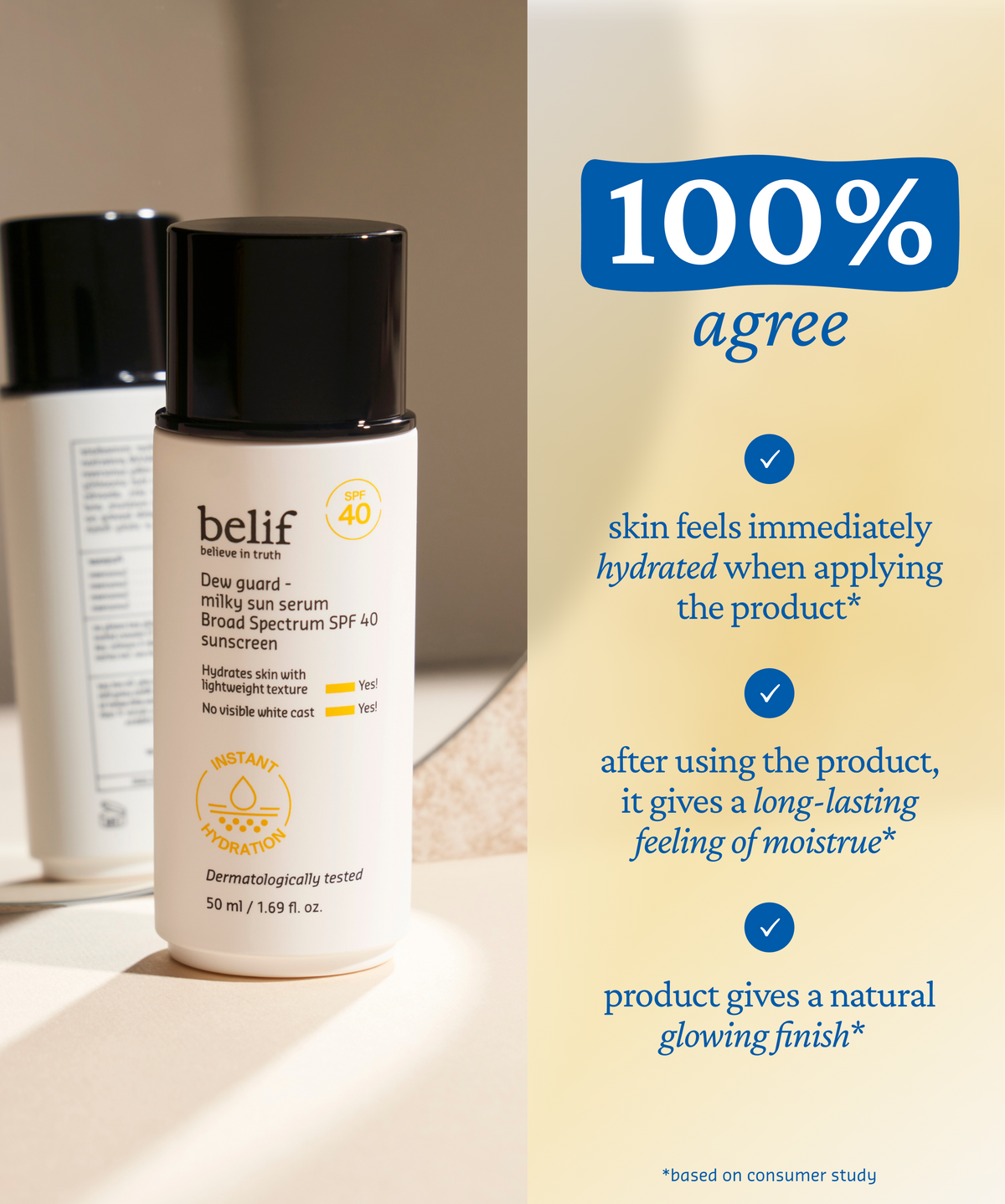 Dew Guard Milky Sun Serum SPF 40