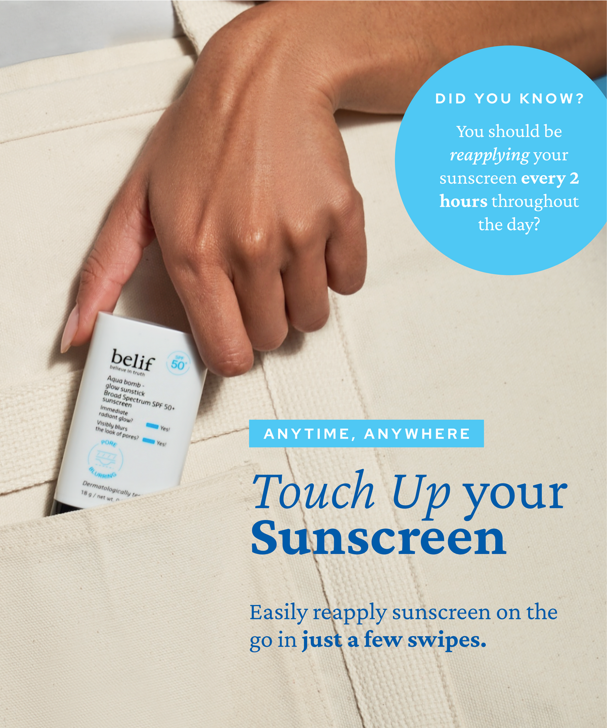 Aqua Bomb Glow Sunstick SPF 50+