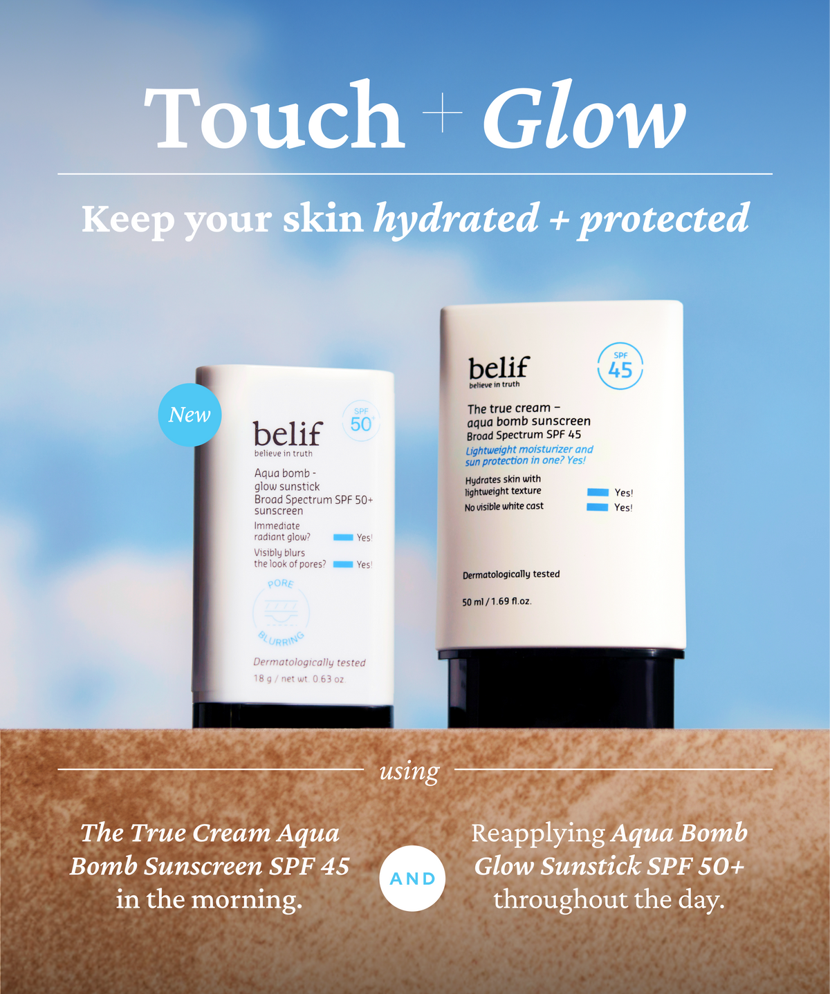 Aqua Bomb Glow Sunstick SPF 50+