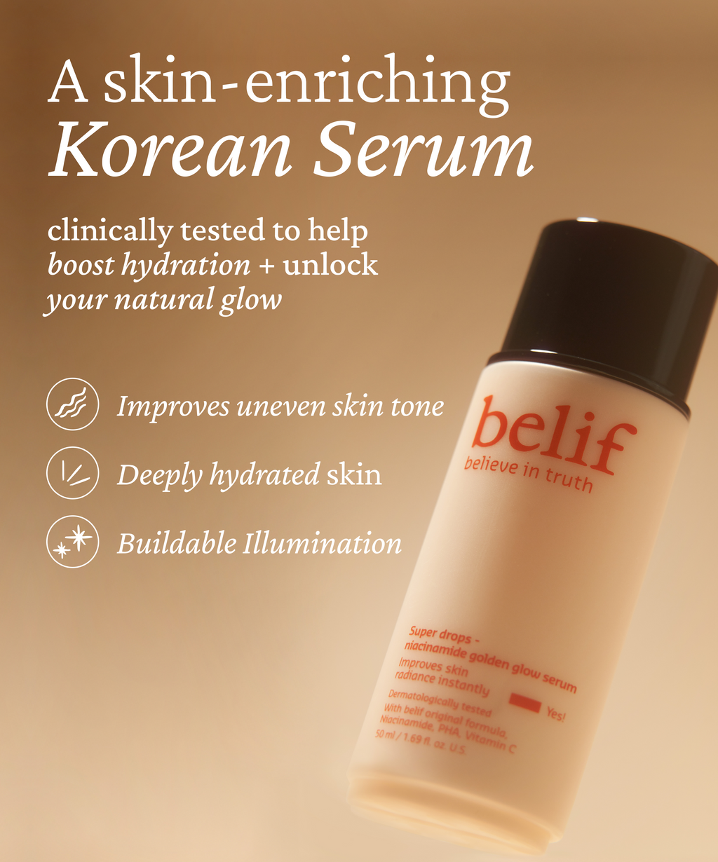 Super Drops Niacinamide Vitamin C Glow Serum