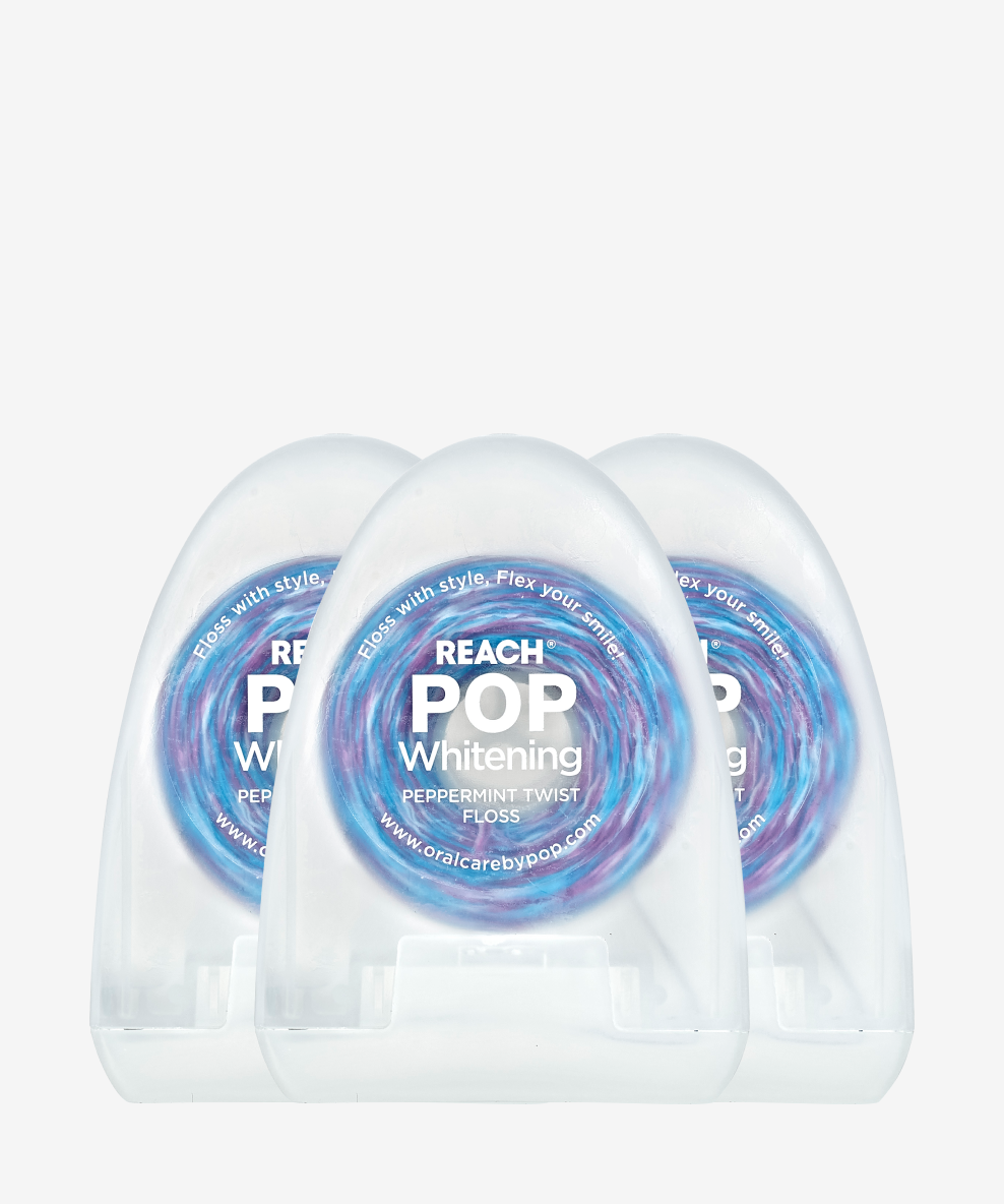 Whitening Dental Floss Peppermint Twist (3 packs)