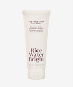 The Face Shop Rice Water Bright Rice Bran Gentle Exfoliating Cleanser – Vegan Daily Facial Scrub with Rice Bran Oil & Silica.