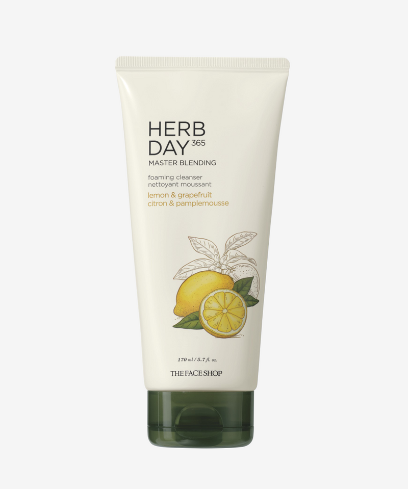 Herb Day 365 Master Blending Facial Foaming Cleanser Lemon & Grapefruit