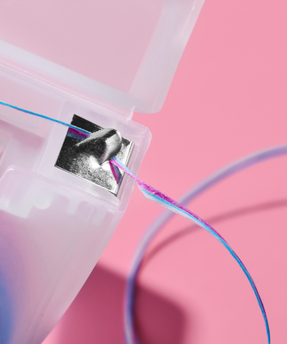Whitening Peppermint Twist Dental Floss